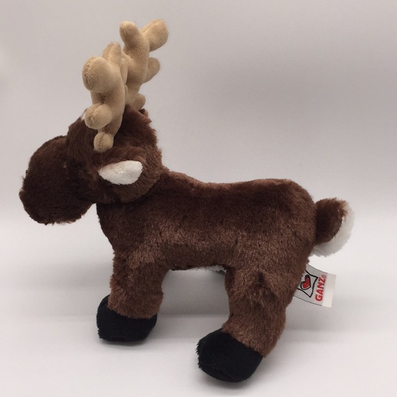 Webkinz Ganz Reindeer Plush HM137 Stuffed Animal Toy - Picture 2 of 9